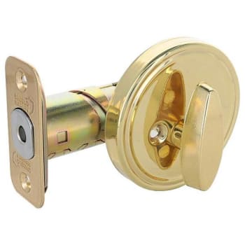 Image for Shield Security Single-Sided Deadbolt Lock (Bright Brass) from HD Supply