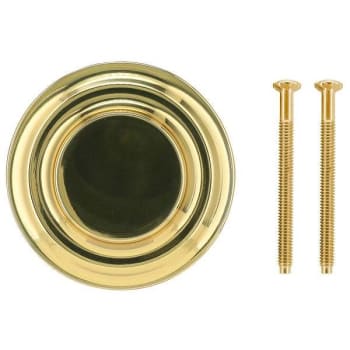 Image for Shield Security Deadbolt Cover Plate (Bright Brass) from HD Supply