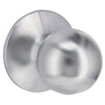 Image for Shield Security Round Passage Door Knob (Satin Chrome) (6-Pack) from HD Supply