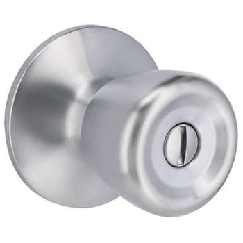 Image for Shield Security Tulip Privacy Door Knob (Satin Chrome) (6-Pack) from HD Supply