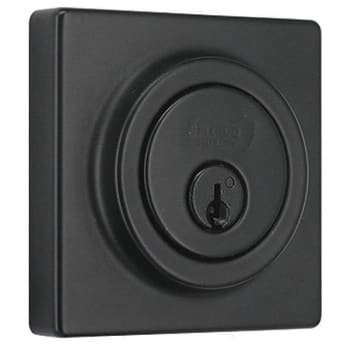 Image for Shield Security Single Cylinder Deadbolt Lock (Matte Black) from HD Supply