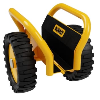 Image for Dewalt 1200-Pound Capacity Door Frame Panel Dolly Mover Yellow Black from HD Supply
