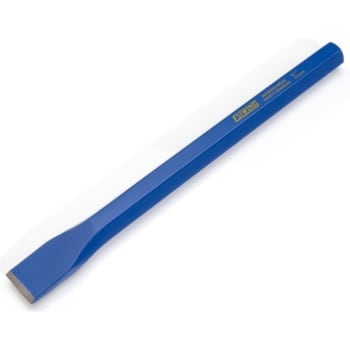 Estwing 1-Inch Wide Hex Shaft Cold Chisel Blue