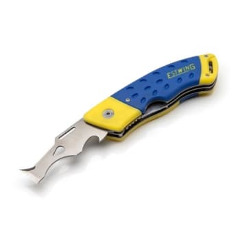 Image for Estwing 2-In-1 Folding Painter's Tool W/retractable Utility Knife Blue Yellow from HD Supply