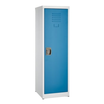 Image for Adir Office 48 In. X 15 In. Steel Single Tier Key Lock Locker Blue from HD Supply