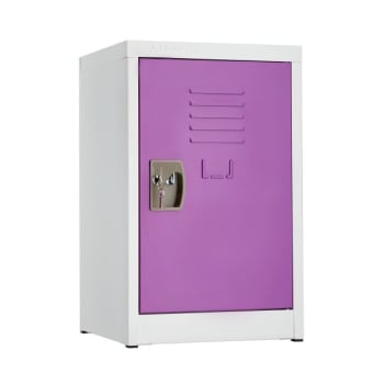 Image for Adir Office 24 In. X 15 In. Steel Single Tier Key Lock Locker Purple from HD Supply