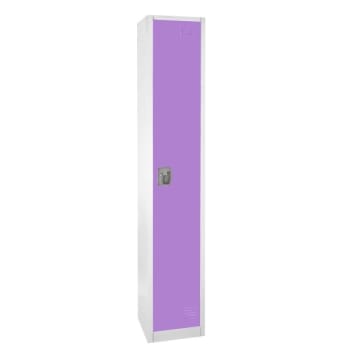Image for Adir Office 72 In. X 12 In. Steel Single Tier Key Lock Locker Purple from HD Supply