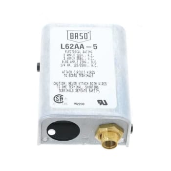 Image for Baso Pilot Safety Switch Non-100% Manual Reset from HD Supply