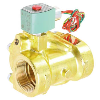 Image for Asco 2 Way Closed 2" Npt 120v 5-150psi Air 5-125psi Water 0-90psi Light Oil from HD Supply