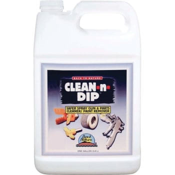 Image for Back To Nature 1g Clean N Dip Spray Gun And Parts Cleaner Concentrate, Makes 3 Gallons from HD Supply