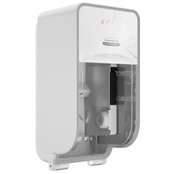 Image for Kimberly-Clark ICON™ 58731 2 Roll Vertical Toilet Paper Dispenser and Faceplate (Cherry Blossom) from HD Supply