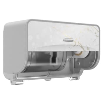 Image for Kimberly-Clark ICON™ 58732 2 Roll Horizontal Toilet Paper Dispenser and Faceplate (Cherry Blossom) from HD Supply