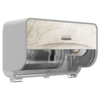 Image for Kimberly-Clark Icon Coreless Std 2 Roll Horizontal Tp Disp Warm Marble Dsgn from HD Supply
