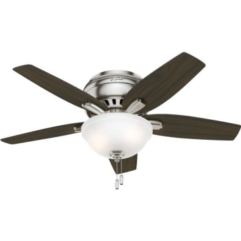Image for Hunter® Newsome 42 In. 5-Blade Ceiling Fan W/ Light (Brown) from HD Supply