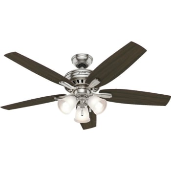 Image for Hunter® Newsome 52 in. 5-Blade 3-Light Ceiling Fan w/ Light (Brown) from HD Supply