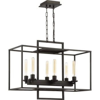 Image for Craftmade™ Jeremiah Cubic 6-Light Indoor Chandelier from HD Supply