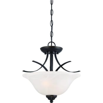Image for Westinghouse Pacific Falls Two-Lght Convertible Pendnt/Semi-Flsh Ceiling Fixture from HD Supply
