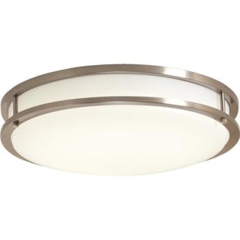 Cordelia Lighting® 12 in LED Round w/ 1450 Lumens (Brushed Nickel)