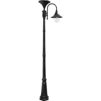 Image for Gama Sonic® Everest Solar Lamp In Black With Pole from HD Supply