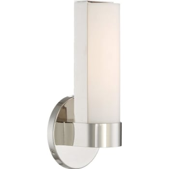 Image for Nuvo Lighting® Bond 2.75 in. 1-Light LED Wall Sconce (Polished Nickel) from HD Supply