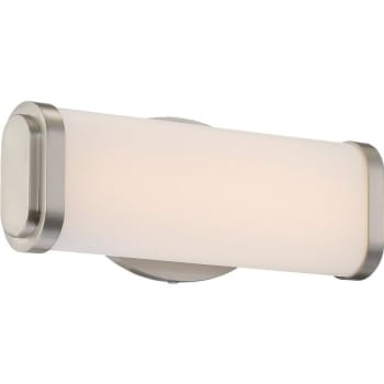 Image for Nuvo Lighting® Pace 13W 5 in. 1-Light LED Wall Sconce (Brushed Nickel) from HD Supply
