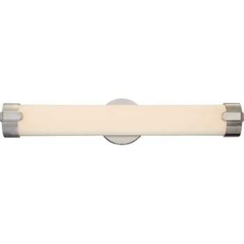 Image for Nuvo Lighting® Loop 1-Light Integrated LED Wall Sconce (Brushed Nickel) from HD Supply