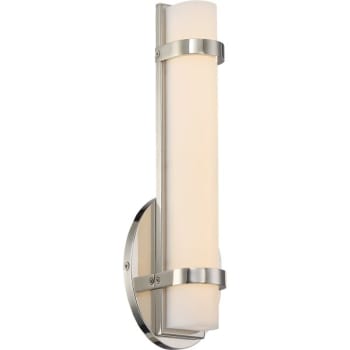 Image for Nuvo Lighting® 62/931 Slice 4.5 in. 1-Light Integrated LED Wall Sconce from HD Supply