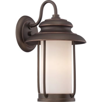 Nuvo Lighting® Bethany 8.5 x 14.50 in. 1-Light Outdoor Lantern (Mahogany Bronze)