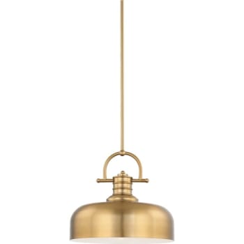 Image for Volume Lighting Vntage Industrial Warehouse Pendant LED 15 Watt Rstoration Brass from HD Supply