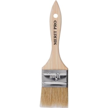 Image for Merit Pro Dynamic 00017 2" White Bristle Chip Brush, Package Of 24 from HD Supply