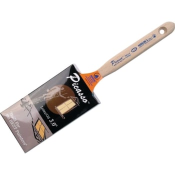 Proform PIC4-3.0 3" Picasso Straight Cut Oval Brush w/ Standard Handle