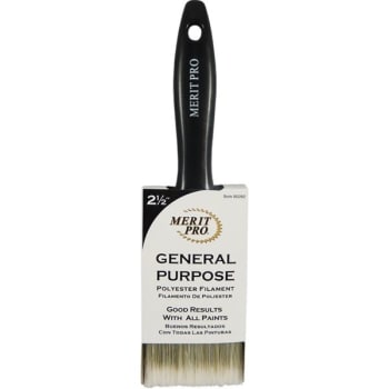 Image for Merit Pro 00292 2-1/2" General Purpose Polyester Brush, Package Of 12 from HD Supply