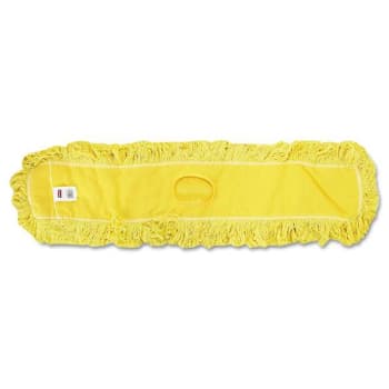 Rubbermaid Commercial Yellow 48 In. Looped-End Trapper Dust Mop (Yellow)