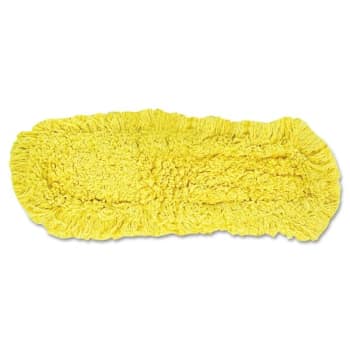 Rubbermaid Trapper 24 in Launderable Looped-End Dust Mop (Yellow)