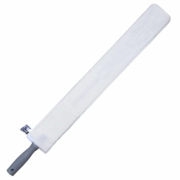 Image for Unger ProFlat75 30 in Microfiber Flexible Duster (White) from HD Supply