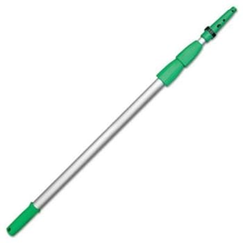 Unger Opti-Loc 14 Ft Aluminum Telescopic Pole w/ 3-Sections (Green/Silver)