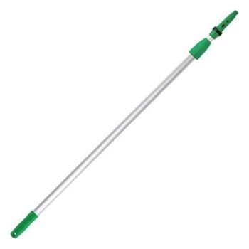 Image for Unger 4 Ft Aluminum Telescoping Pole W/ Two Sections (Silver/green) from HD Supply