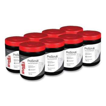 Image for Wypall Heavy-Duty Waterless Cleaning Wipes, 8 Canisters-Carton from HD Supply