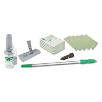 Image for Unger Indoor Window Cleaning Kit w/ 72 in Extension Pole and 8 in Pad Holder from HD Supply