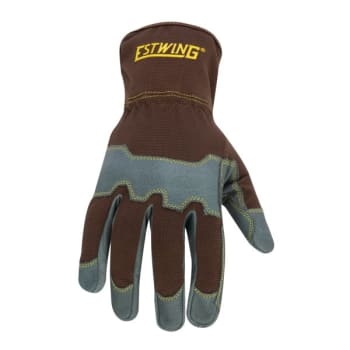Image for Estwing Reinforced Knuckle Leather Palm Work Glove With Elastic Cuff Medium from HD Supply