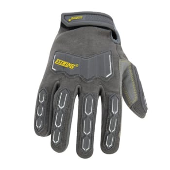 Estwing Impact/Vibration Resistant Synthetic Leather Palm Work Glove Large