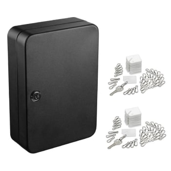 Image for Adir Office 48-Key Steel Cabinet W/key Lock Black W/100 Key Tags from HD Supply