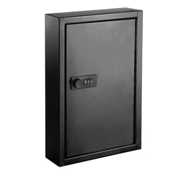 Image for Adir Office Steel Heavy-Duty 40-Key Cabinet W/comb Lock Black W/100 Key Tag from HD Supply