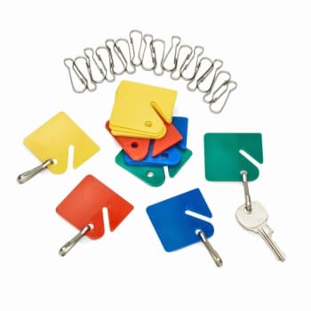 Image for Adir Office Assorted Multi-Color Key Tag 100 from HD Supply