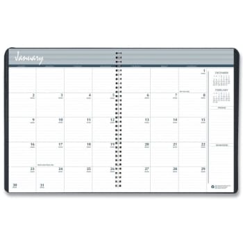 Image for Skilcraft Monthly Planner 8.75 X 6.88 Black Cover Dec-Jan 22-24 from HD Supply