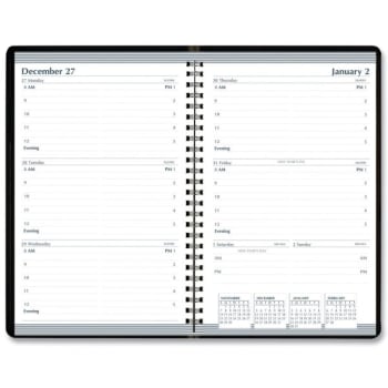 Image for Skilcraft Weekly Planner 8 X 5 Black Cover Jan-Dec 2023 from HD Supply