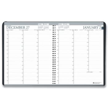 Skilcraft Professional Weekly Planner 11 X 8.5 Black Cover Jan-Dec 2023