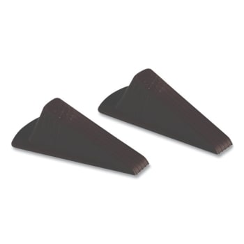 Image for Skilcraft Doorstop Large Brown from HD Supply