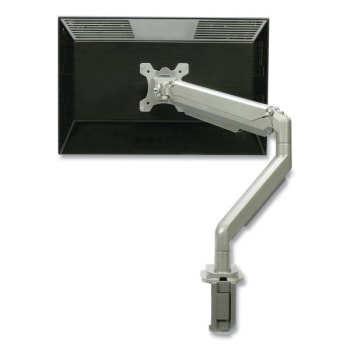 Skilcraft Gas Spring Ergonomic Arm For 32" Monitors 360 Rotation 90 Tilt