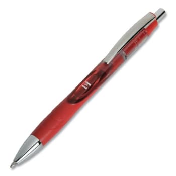 Image for Skilcraft Gel Pen Retract Bold 1 Mm Red Ink Translucent Barrel from HD Supply